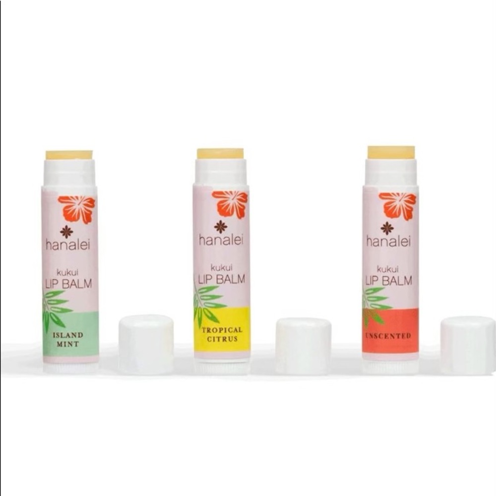 Hawaiian Kukui Lip Balm Trio Set - SPF 15
